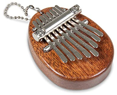 GEWA Kalimba Daumenklavier, klein, Mahagoni, 8 Stahlzungen, stimmbar