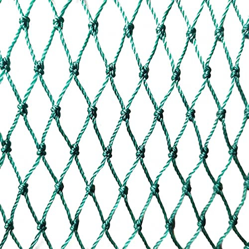 Schutznetz Balkon Katze Gartennetz Feinmaschig Fischernetz Deko 1.5 x1.5cm große für Garten, Bauernhof, Weinberg,4x10m