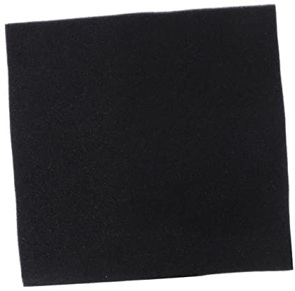 Kisangel Aquarium Dekoration Biochemischen Schwamm 50x50x2cm Schwarz Fisch Tank Pad Effiziente