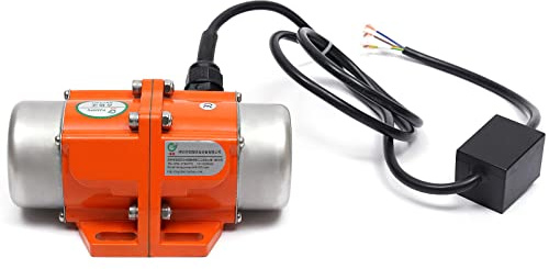 220V Moteur de Vibreur à Béton Vibromasseur à BéTon Moteur Vibrant électrique 100W Angle Réglable 3000 rpm,Convient pour l'exploitation Minière, le Charbon, l'électricité, la Construction