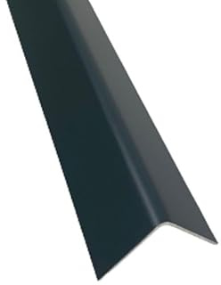 1 m Winkelblech Aluminium 1,5 mm stark 90 ° Winkel Kantenschutz Winkelprofil (anthrazit RAL 7016, Zuschnitt 6 cm (3 x 3 cm))
