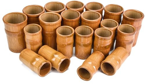 OBGOUTLT Bambus Schröpfen -Set -Detox- und Relaxationskit Feuer- und Vakuum -Schröpfen -Therapie -Kit carbonisierte Bambusgläser für den Heimgebrauch Schröpfinstrumente