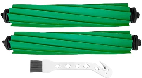 2 cepillos principales compatibles con iRobo t Roomb a Plus 405 Combo/505 Combo - Cepillo de goma para eliminar eficazmente la suciedad