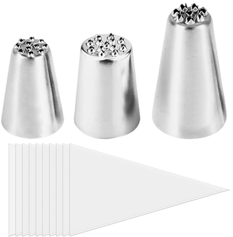 JDNFKG 3 Bocchetti E 10 Sacchetti di Tubazioni, Strumenti di Distribuzione del Burro, Strumenti di Decorazione della Torta, Processi di Cottura.