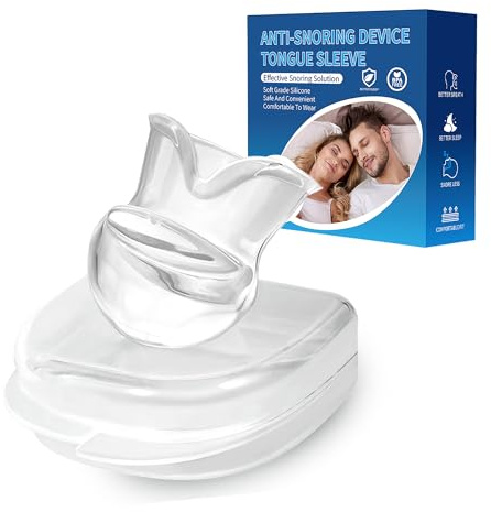 Snoring Solution - Anti-Snore Device, Reusable Snore Solution Stopper for Men/Women - MF25