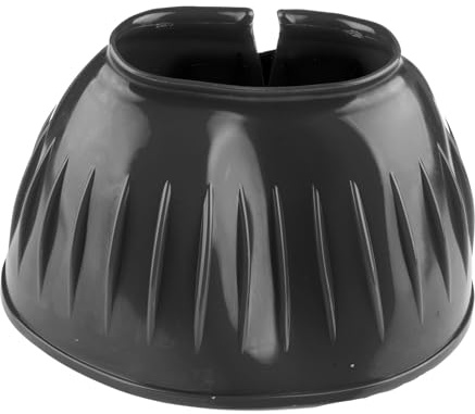 WALDHAUSEN Hufglocke Gummi Basic, Paar, schwarz, XL