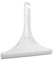 WENKO Tergidoccia bianco basic - tira acqua per il bagno, Polipropilene, 24.5 x 23.5 cm, Bianco