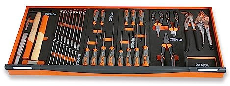 Beta C24SAXL/7-R - Werkzeugwagen mit 7 schubladen und Anti-Kipp-System, Lange ausführung