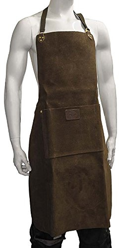 Leather Personalised Carpenters Apron - 36 Inch - Connell of Sheffield