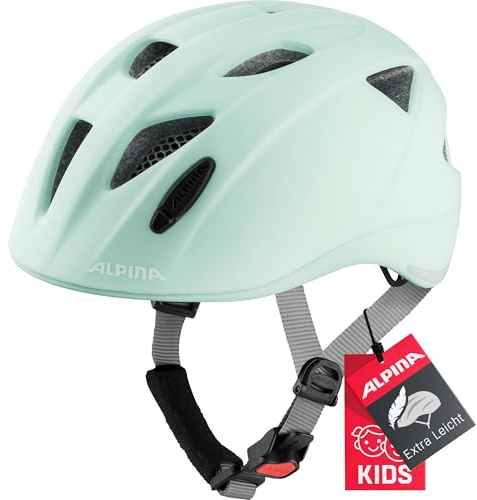 ALPINA Unisex - Barn, XIMO L.E. Cykelhjälm, pastel-green matt, 49-54 cm