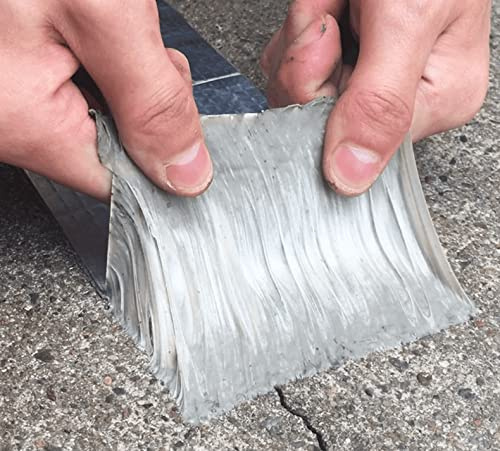 Gorra Ruban Adhésif Étanche & Résistant, le Stop Fuite efficace - Bande Adhésive Taille : 100cm x 5cm - Bande d'Etanchéité Imperméables - Auto-Adhésif - Fuite de Toit - Fissure de Surface