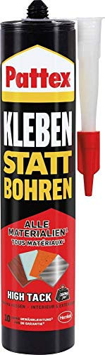 Pattex Kleben statt Bohren High Tack Klebe- und Dichtmasse PKBHT 440g