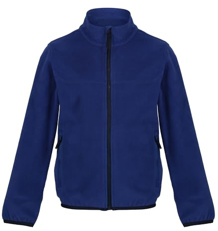 Regatta Professional Boys Full Zip Micro Fleece Jacket, Navy, 7-8 Years EU