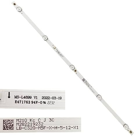 CHIQ L32G5W MS-L4899 LB-C320-M5F-X-H-5-12-X1, 5 LEDs