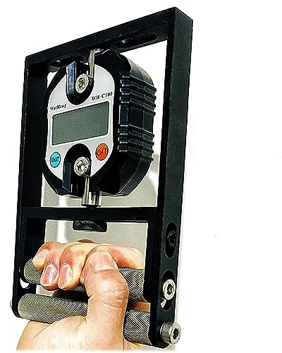 Hand Dynamometer Digitale per Allenamento Muscolare di Polsi, Avambracci e Dita Resistenza Massima 150kg Misura Forza - Acciaio al Carbonio Resistente-Test Dati di Forza Grip Strength