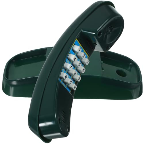BESTonZON Mobiltelefon-leksakstelefoner för telefon simulering telefonmodell mobiltelefonleksak för telefon plast grön