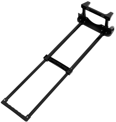YOSADIER Carrito Plegable De Compras con Mango Telescópico De Aleación De Aluminio Gran Capacidad para Transporte De Comestibles Viajes Y Mudanzas Ligero Y Compacto Fácil De Mover