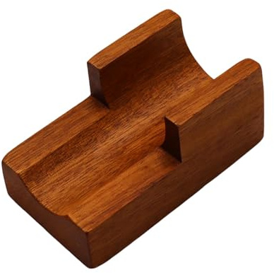Soporte para Taco Madera, Soporte Sushi, Accesorios para Tacos 5x9x4 cm | Tacos Platos Fiestas en Restaurantes, Diseño Forma U, Color Natural, cuadro Conectados