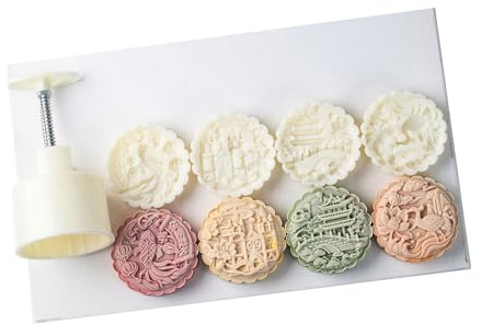 Stampi per torte di luna, plastica ABS, stampa a mano, stampo per dolci cinesi, accessori da cucina, accessori da forno