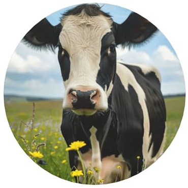 Imanes de nevera con estampado de vaca lechera para el hogar, cocina, oficina, accesorios para decoración de vacaciones