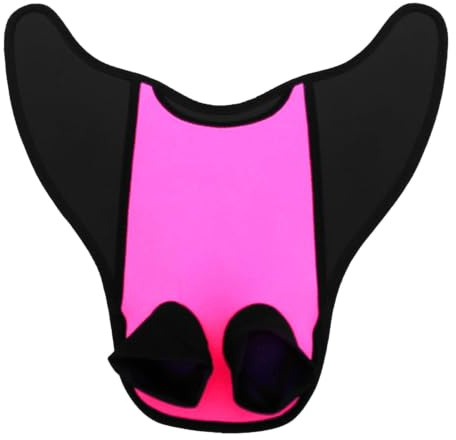 Schwimmflossen Meerjungfrau Flossen Monofin Taucherflossen Für Kinder, Weiche Trainingsflossen Monolithische Flossen, B: Kinder – Pink