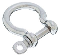 Seachoice Stainless Steel Anchor Shackle, 1/4 In.