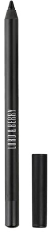 Lord & Berry Couture Kohl Kajal Eyeliner Pencil, Deep Black, Water-Resistant, Lasts Long, Cruelty-Free, Ophthalmologist Tested