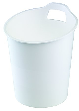 Fellowes 0009401 Cestino Gettacarte Green2Desk, Bianco