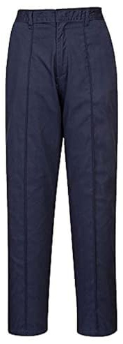 Portwest Pantalon Femme Elastiqué, Couleur: Marine, Taille: 4XL, LW97NAR4XL