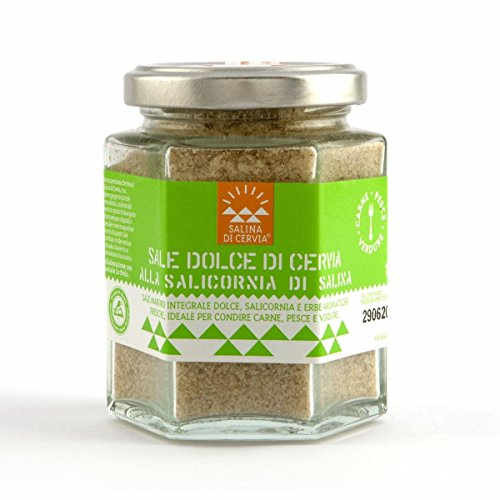 Sale Dolce di Cervia alla Salicornia Salina - deale per carne, pesce, verdure, sughi e minestre, speciale come insaporitore al posto del dado