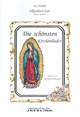 Die schönsten Kirchenlieder Band 1: für Akkordeon (mit Texten und Akkordeon)