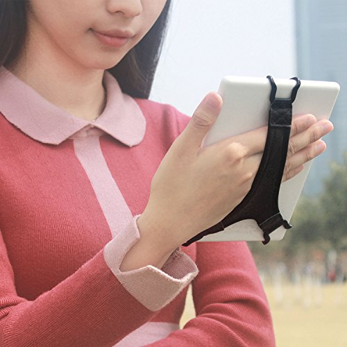 TFY Sicherheitshalteband Halterung Ständer für die Hand Fingergriff für Kindle E-Reader - Kindle e-Reader 6 Zoll/Kindle Paperwihite/Kindle Voyage/Kindle Oasis