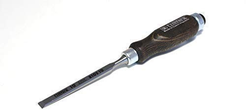 Narex Piercing Chisel - Flat with Dark Grip - 10 mm