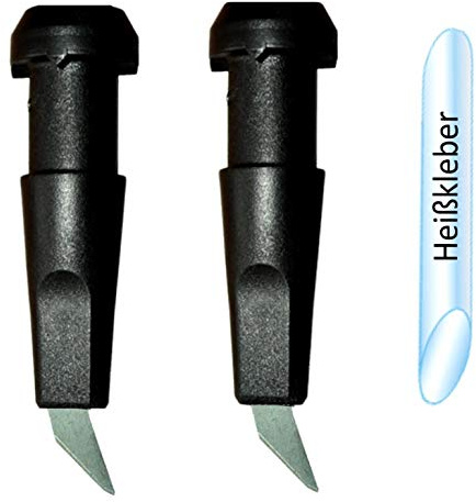 SBC-Sport WIDIA HARTMETALL ROLLERSPITZEN 9 mm (1 Paar) inkl. Heißkleber Nordic Blading ROLLSKI Spitze