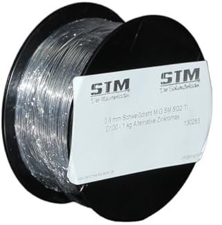 MIG SG2 Ti 1kg 0,8 D100 Schweißdraht Schutzgas Titan verrostet Kfz Zinkromax Verzinkt