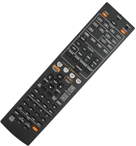 Universal Replacement Remote Control Fit for Yamaha AV Receiver HTR-3063 HTR-4064 HTR-4064BL HTR-6063 HTR-3063BL RX-V471 RX-V573 RX-V573BL RXV573 RXV573BL RXV473 RX-V473