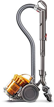 Dyson DC22 Multi Floor Medium-sized Lightweight Cylinder Vacuum Cleaner (Renewed), Yellow