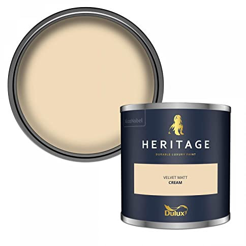 Dulux Trade Heritage Velvet Matt Emulsion Cream - 1ltr