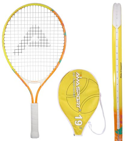 Kids Tennis Racket for Junior Toddlers Starter Kit 17-25 for Girls and Boys - 4 Color Kids Tennis Rackets Age 2-12 with 420D Nylon Shoulder Strap Bag