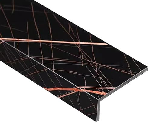 Fensterbank Fensterbankschutz/Abdeckung, 100 cm, 140 cm, 180 cm, 200 cm Länge, moderner Fensterbankschutz/Ersatzbrett für Erkerfenster/Balkon, einfach zu schneiden und zu installieren ( Color : 1#W 10