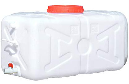 asdchZen Serbatoio dell'Acqua Campeggio Escursionismo Distributore d'Acqua Bottiglia d'Acqua in Plastica Plastica per Alimenti TS Contenitore per Acqua Portatile da Campeggio Port,30L