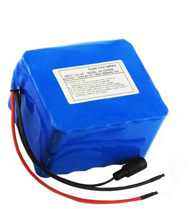 WILLQ 12 Volts Lithium Battery 12V 10Ah 20Ah 30Ah 40Ah Rechargeable Li-ion Battery Pack for Speaker/Audio/Emergency Lighting Portable Spare Battery,No charger,12V30Ah