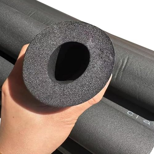 Pipe Insulation Foam Tube Outdoor Insulation Pipe Covers, ID 6, 10, 16, 20, 22, 38, 43, 50, 62, 76, 89, 108 Mm, 200 Cm Long, 20mm TK(ID 38mm(1-1/2''))