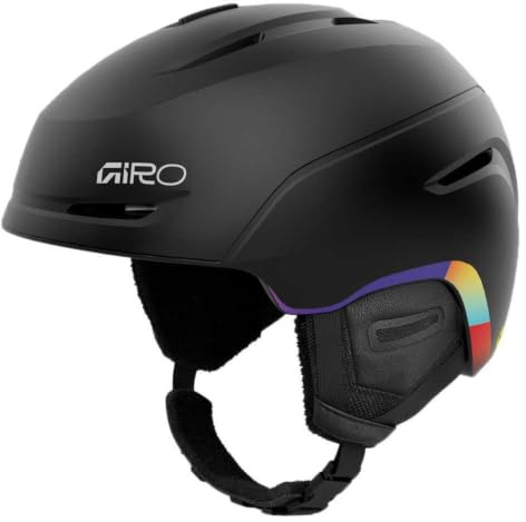 Giro Avera MIPS Skihelm & Snowboardhelm M | In-Mold Bauweise, MIPS® Schutz, Thermostat Control Belüftung, In Form Fit System | Matte Black/Multi