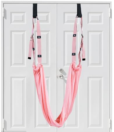 Columpio de yoga aéreo, correas para columpio de yoga,Columpio aéreo para hamaca | Entrenamiento dividido, correa de estiramiento de piernas para gimnasio Fitness Fuerte antigravedad