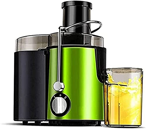 Máquina exprimidora, extractor de jugo centrífugo, canal de alimentación de 3 pulgadas, filtro de acero inoxidable 304, alto rendimiento de jugo, fácil de limpiar