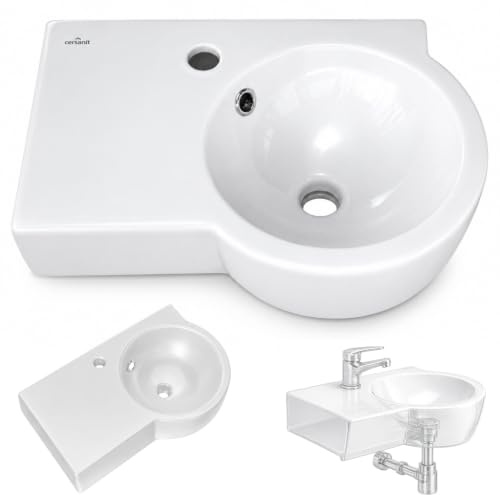 DOMINO ECO WASCHBECKEN NANO 50 1/0 ASYMMETRISCH LINKS