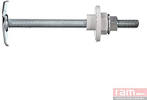 Ram 14275 Fissaggio Lavabo, Grigio