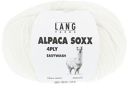 Lang Yarns Alpaca Soxx 4-ply 1062.0002 - Weiß