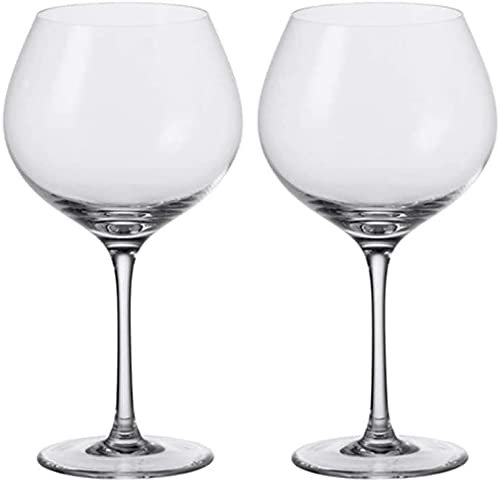 ZRDSZWZ Copas de vino confiables exquisitas copas de vino tinto Copa de vino fina increíble para fiestas, cenas, cata de vino y eventos especiales (tamaño: 2)